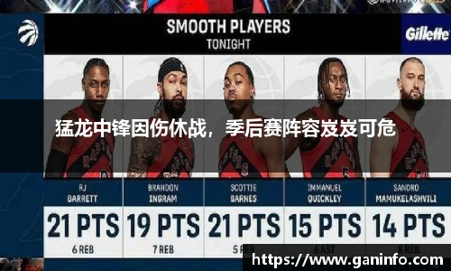 猛龙中锋因伤休战，季后赛阵容岌岌可危